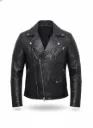 Cuban Leather Bicket Jacket 