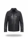 Cuban Leather Bicket Jacket 