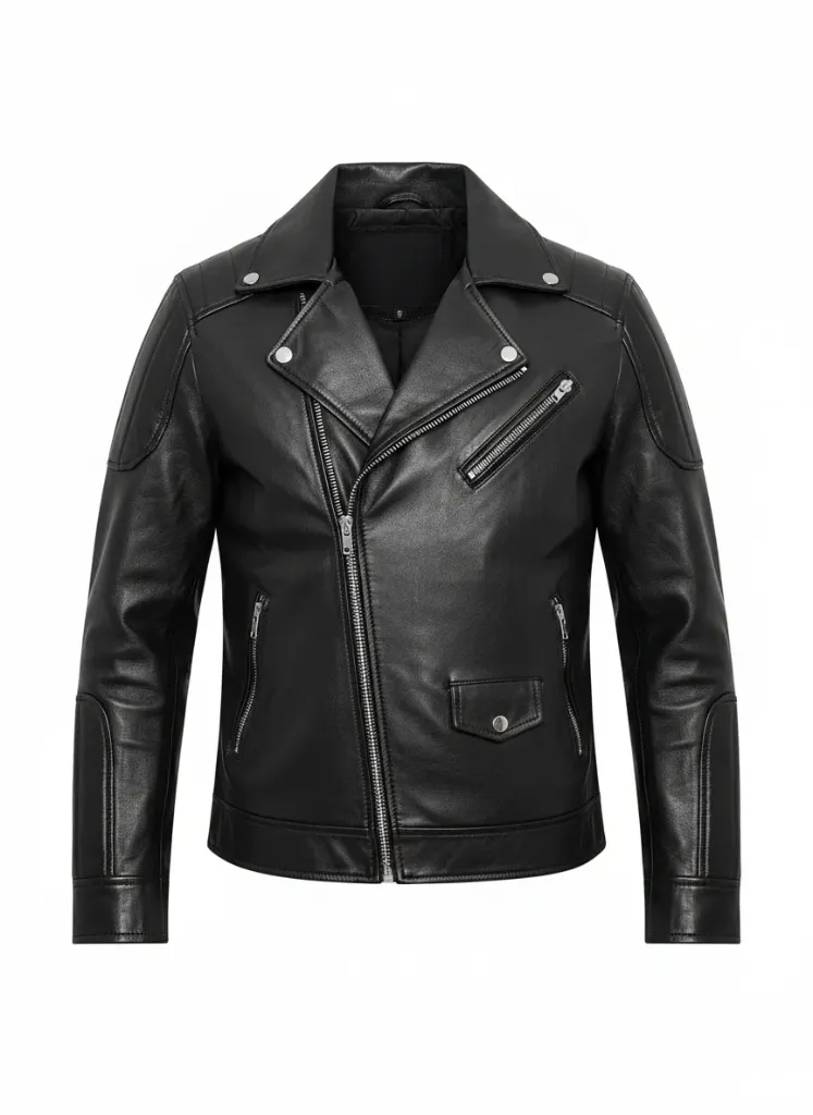 Cuban Leather Bicket Jacket 