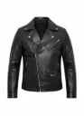 Cuban Leather Bicket Jacket 